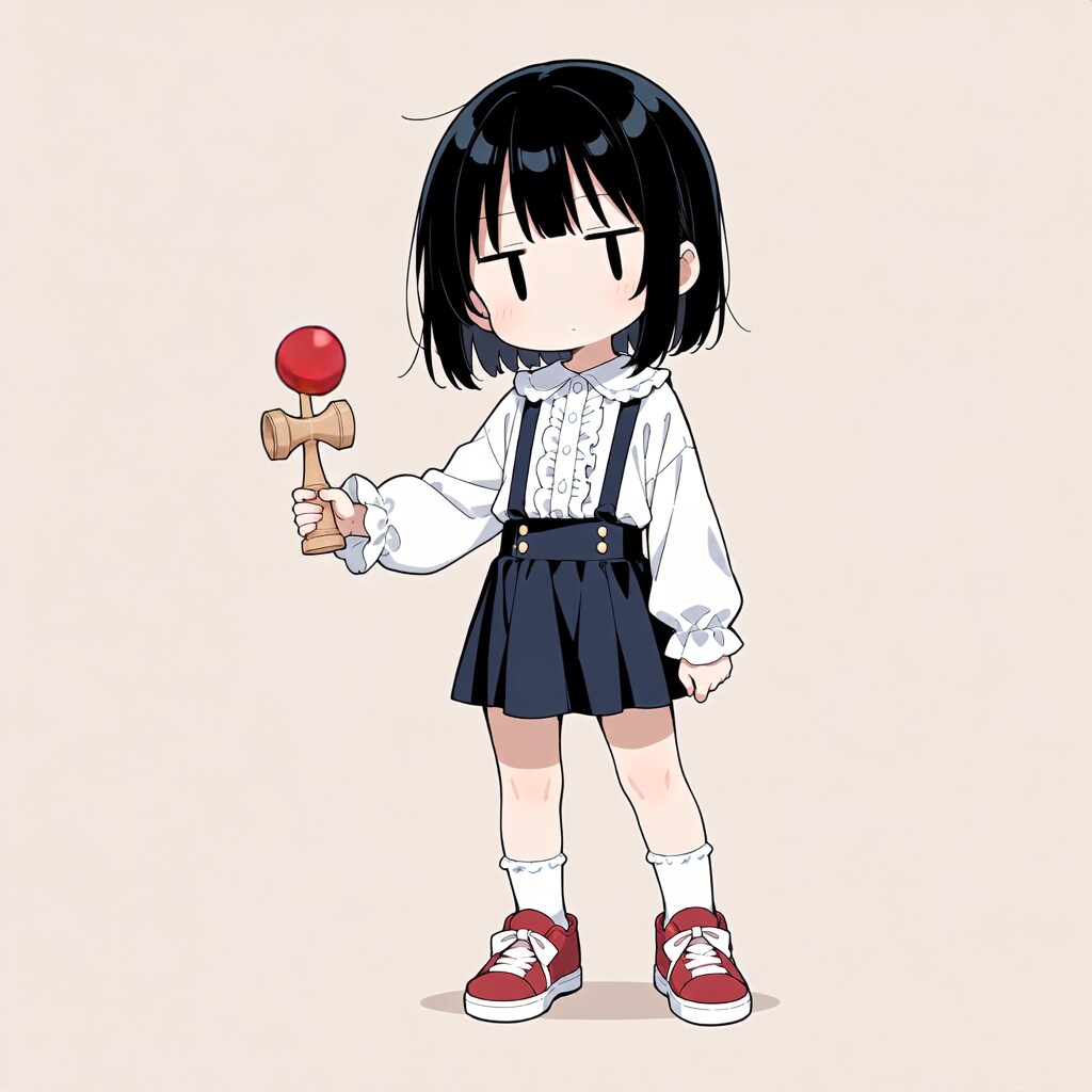 けん玉【パラパライラスト４０】