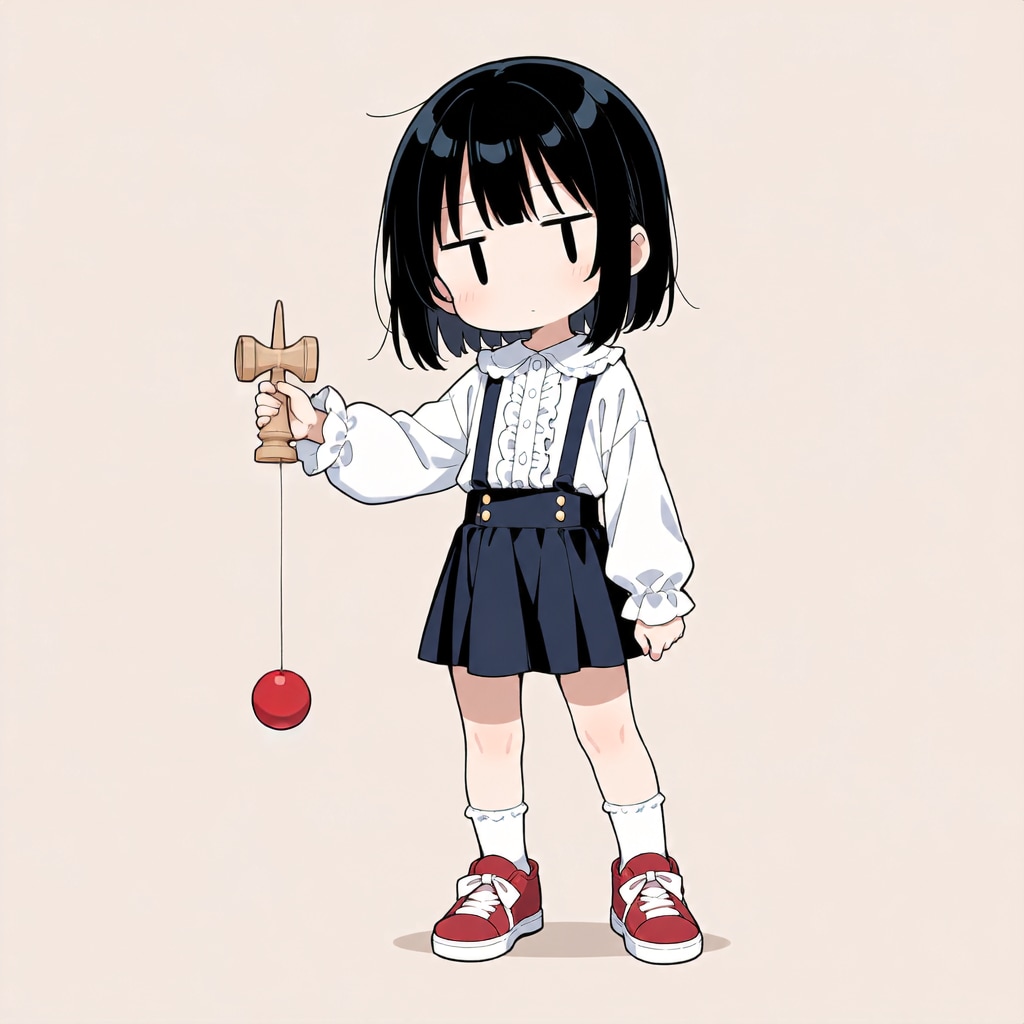 けん玉【パラパライラスト４０】