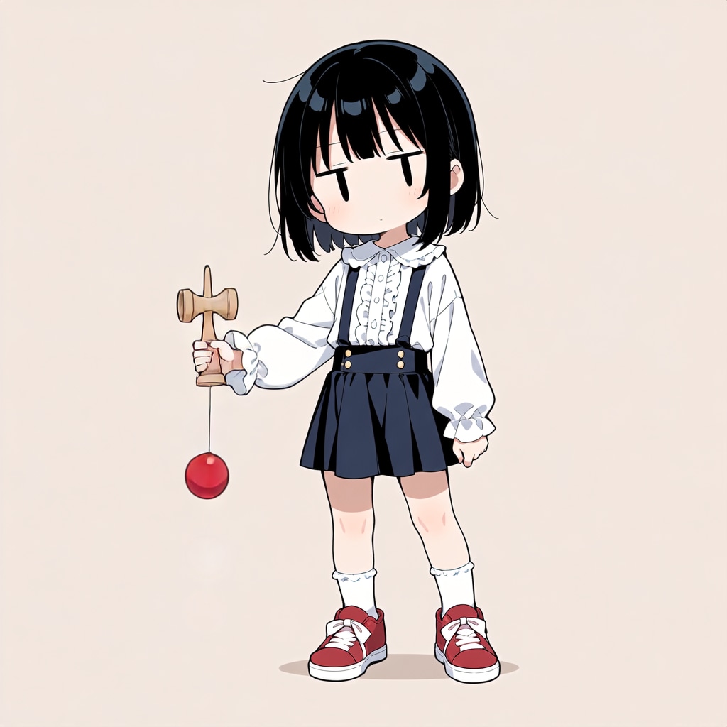 けん玉【パラパライラスト４０】