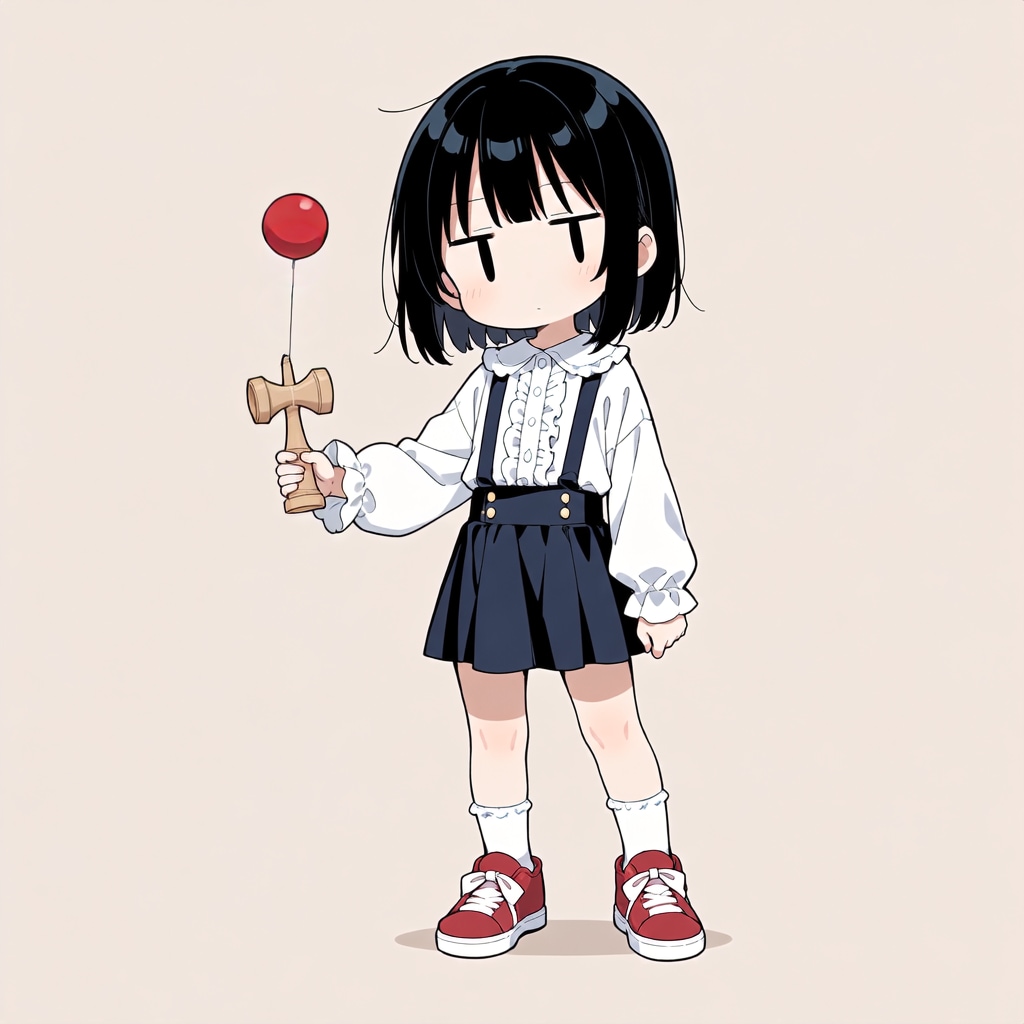 けん玉【パラパライラスト４０】