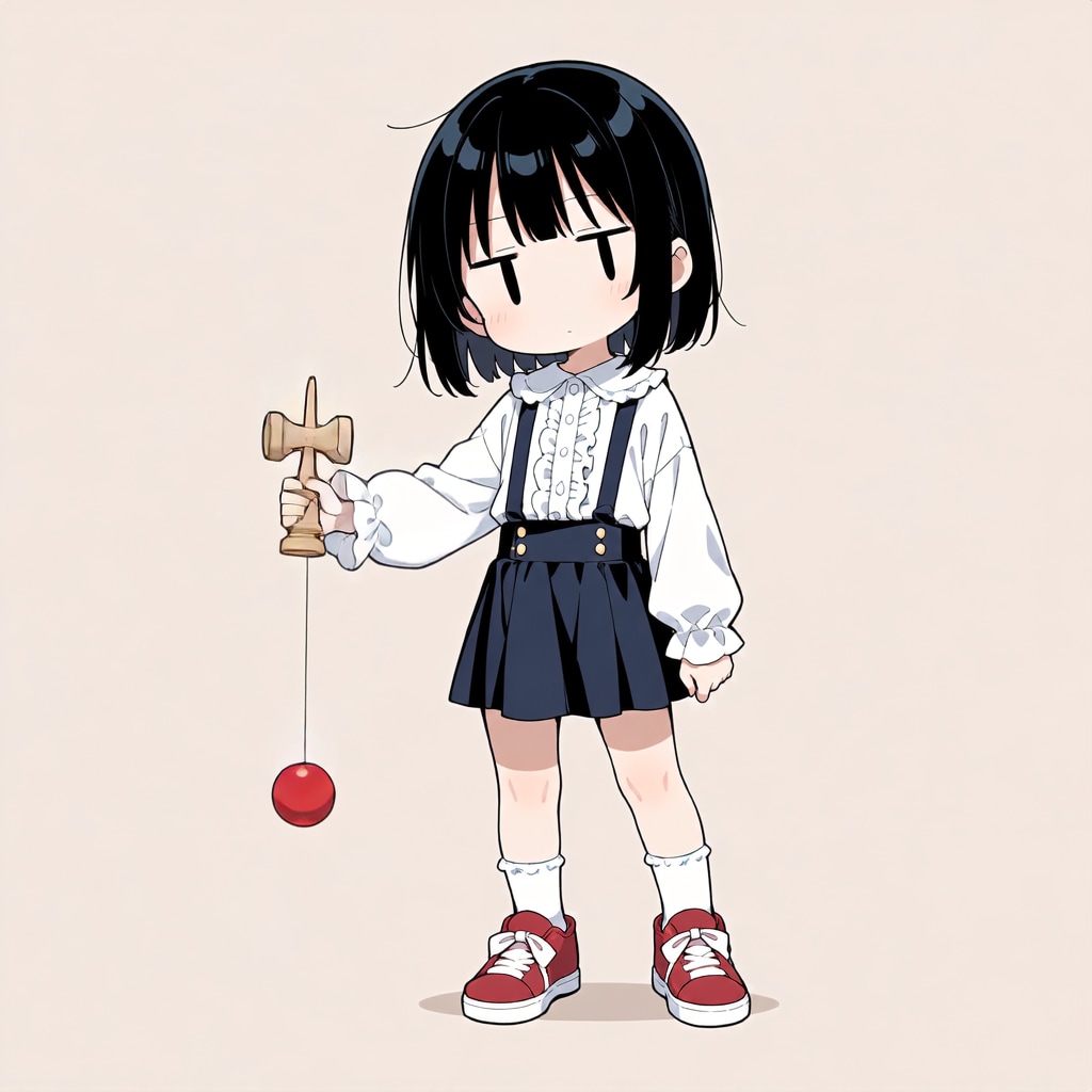 けん玉【パラパライラスト４０】