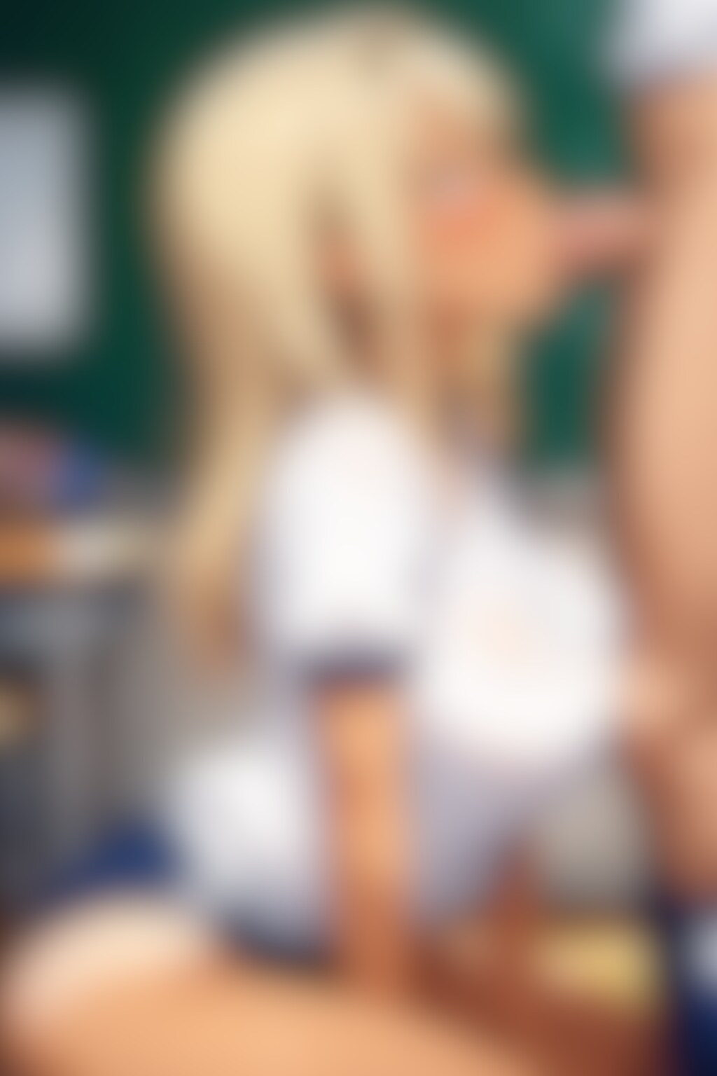 ブルマギャルが教室でフェラチオしてくれた(16)