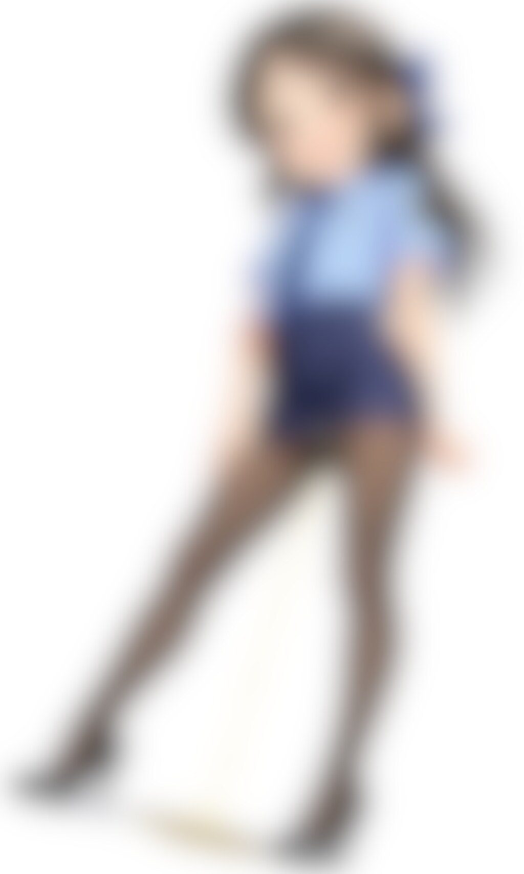 ミニスカポリスの制服で漏らす「橘あ◯す」