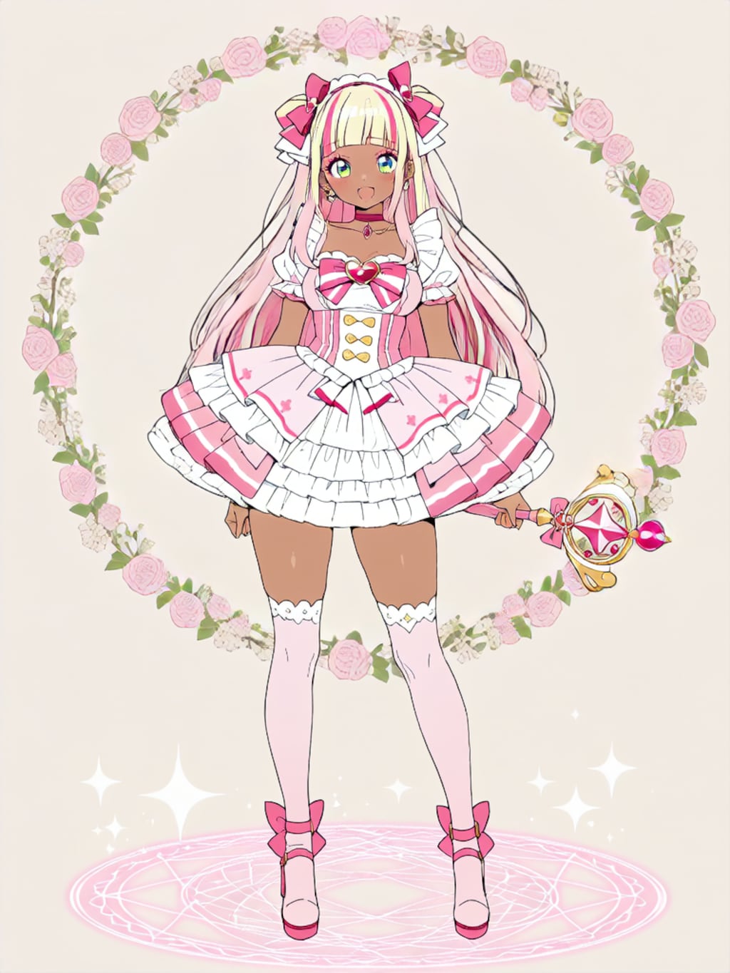 変身！魔法少女マイ【パラパライラスト】