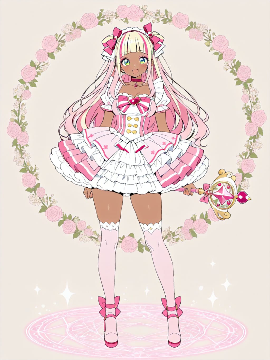 変身！魔法少女マイ【パラパライラスト】