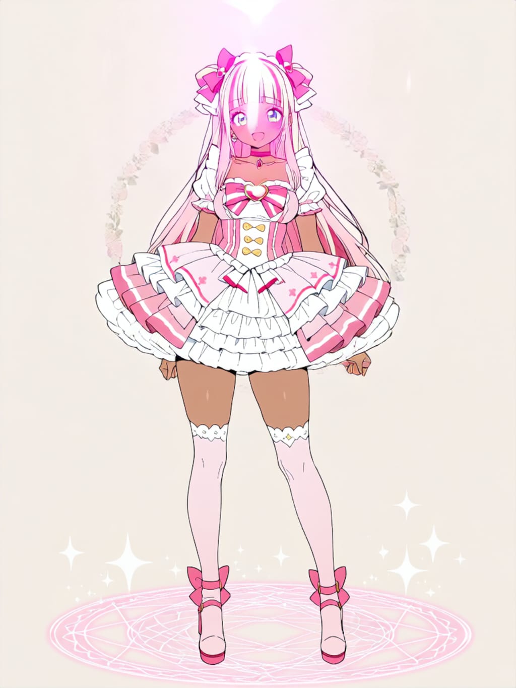 変身！魔法少女マイ【パラパライラスト】