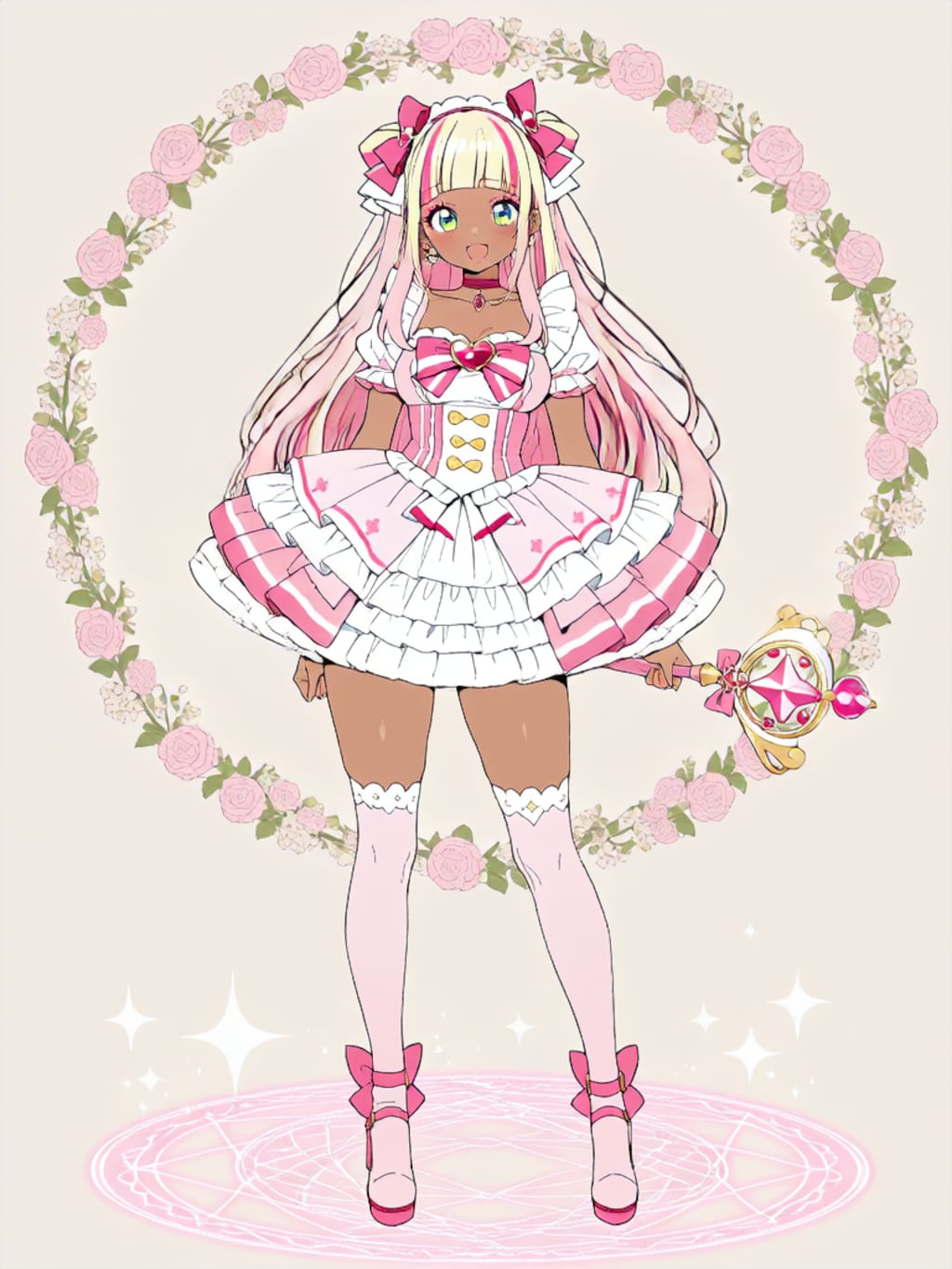 変身！魔法少女マイ【パラパライラスト】