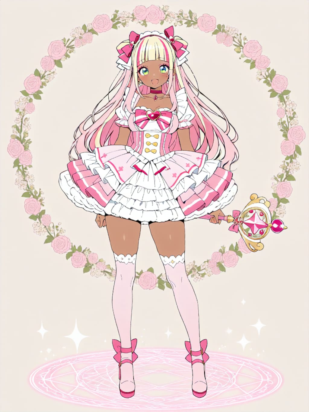 変身！魔法少女マイ【パラパライラスト】