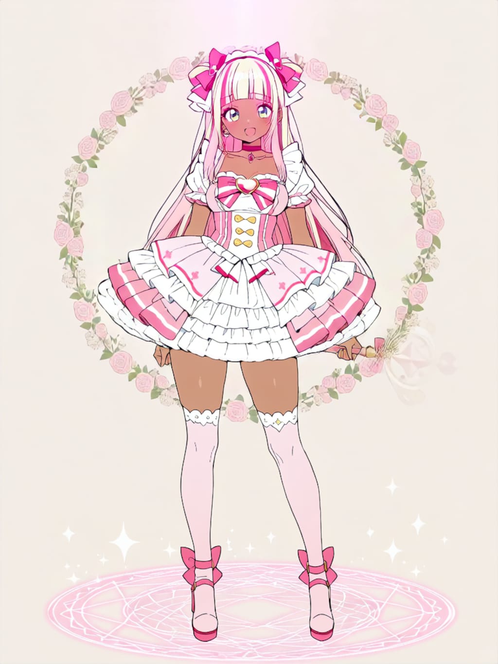 変身！魔法少女マイ【パラパライラスト】