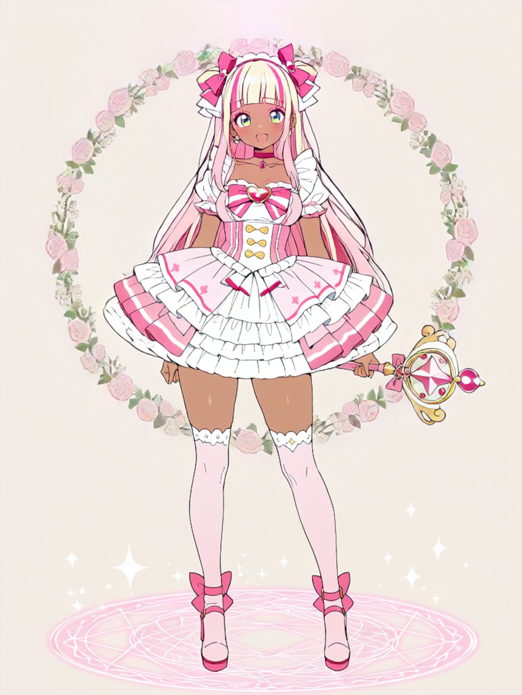 変身！魔法少女マイ【パラパライラスト】