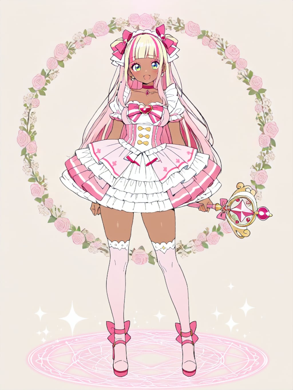 変身！魔法少女マイ【パラパライラスト】