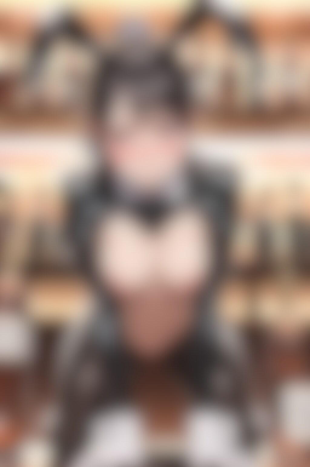 丸出し逆バニーの文化祭（麦茶です）