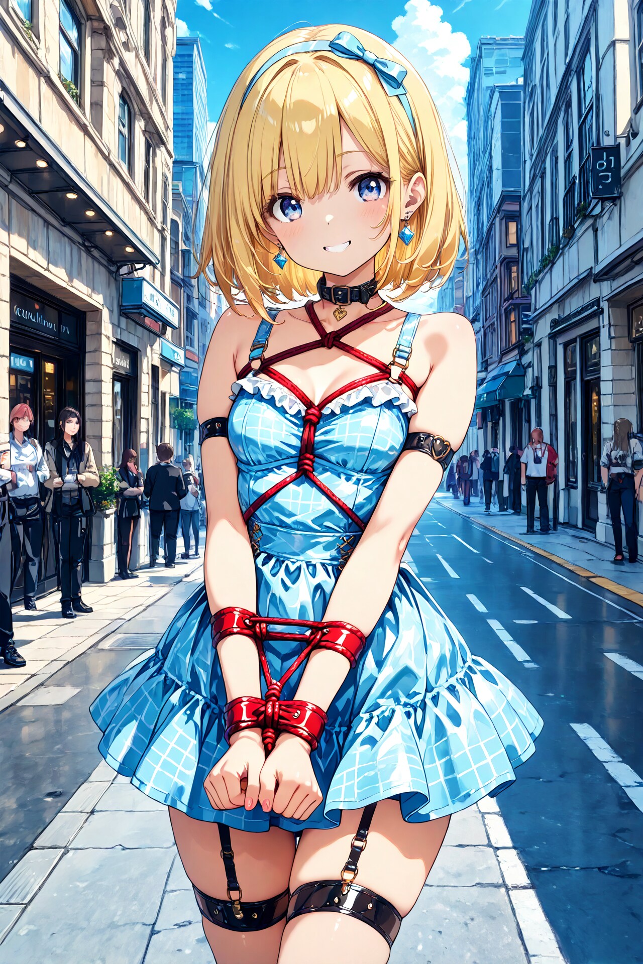 ボンデージを楽しむ少女(28)