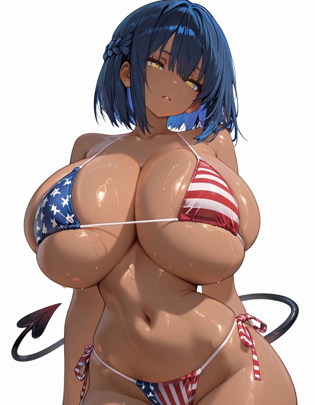 星条旗ビキニMizuhaさん