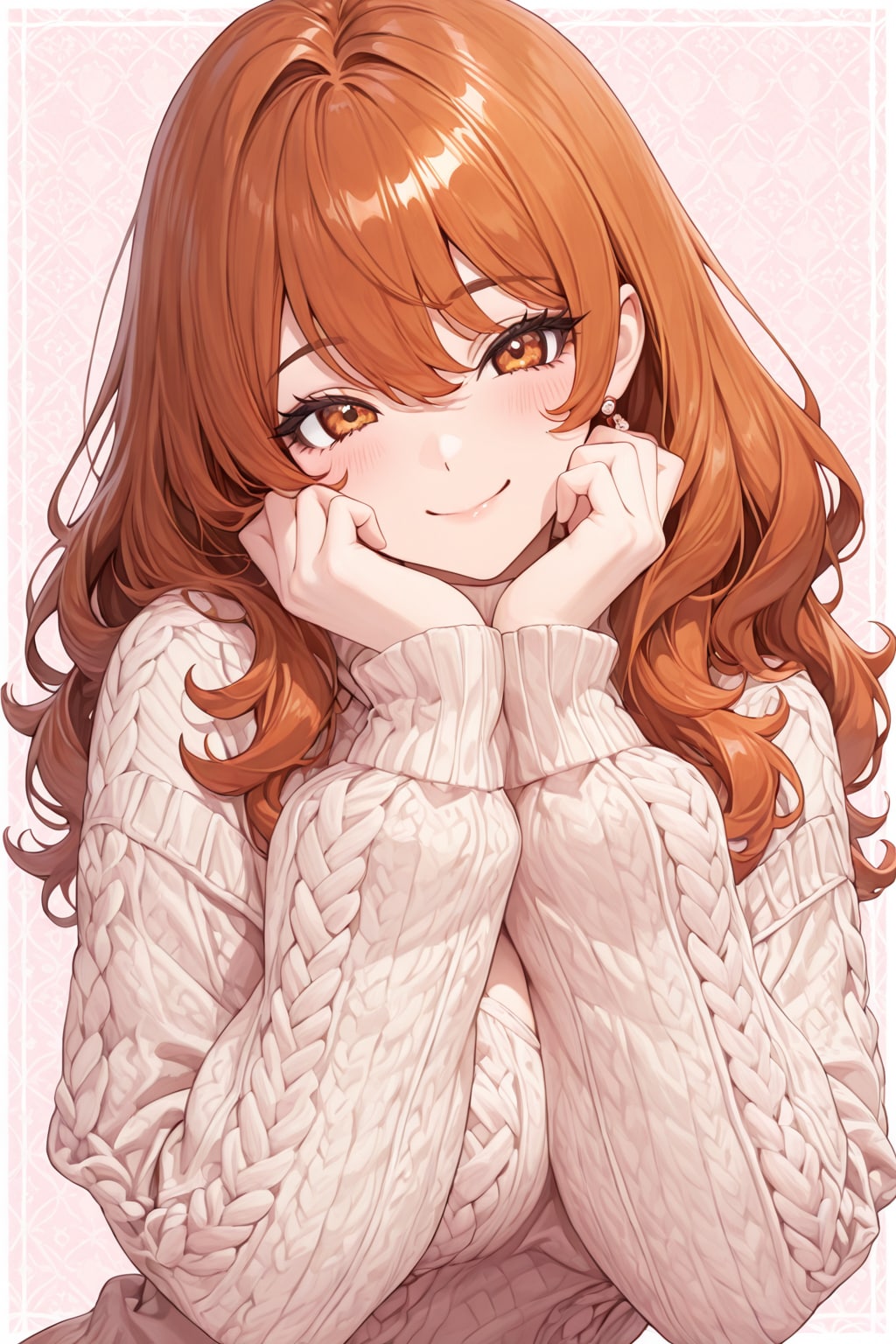 OLちゃんのニット