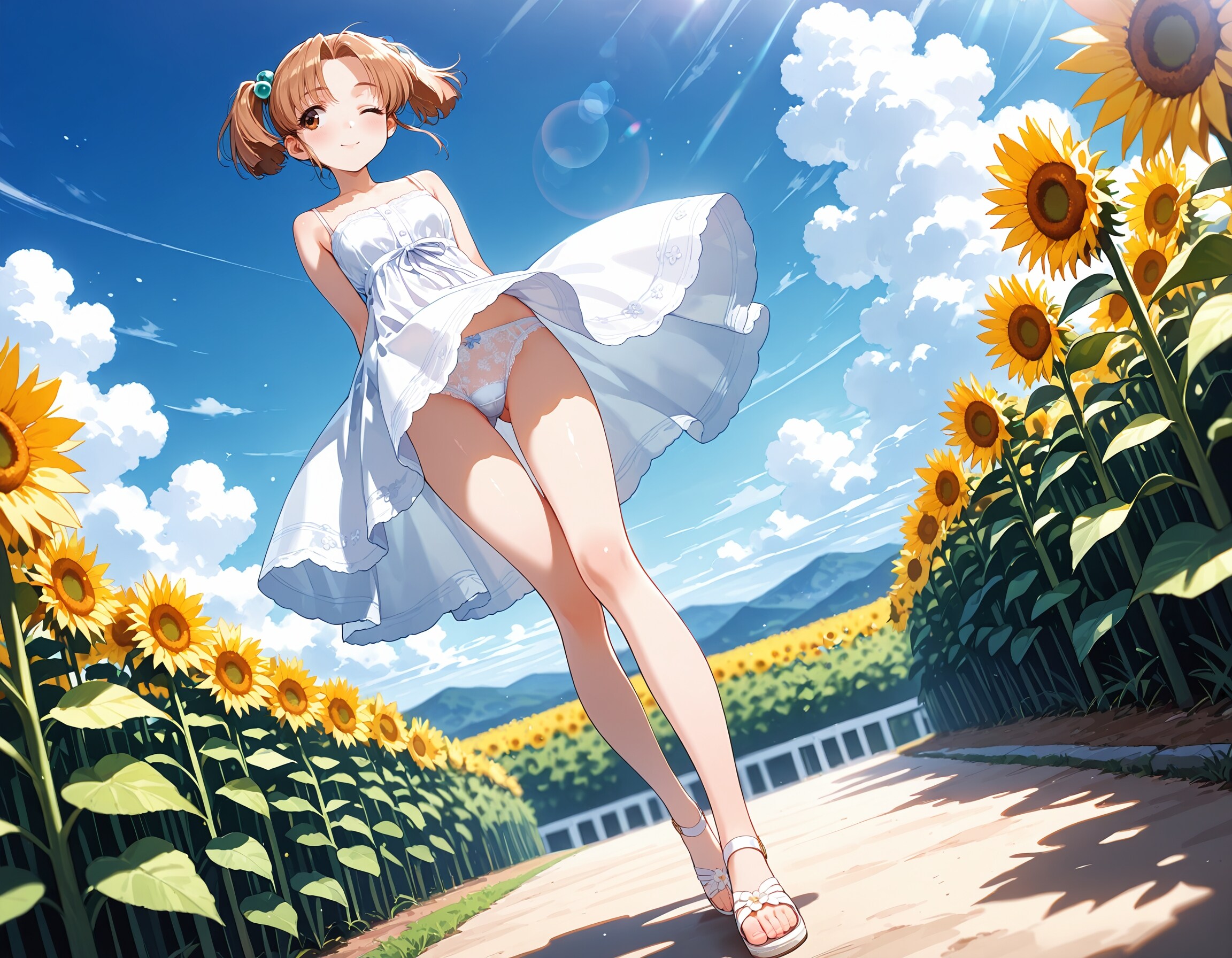 【センチ～if～】永倉えみる：高〇生時代②～夏デート・ひまわりの丘～