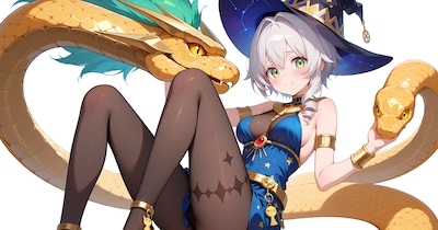 エジプトモチーフウィッチ