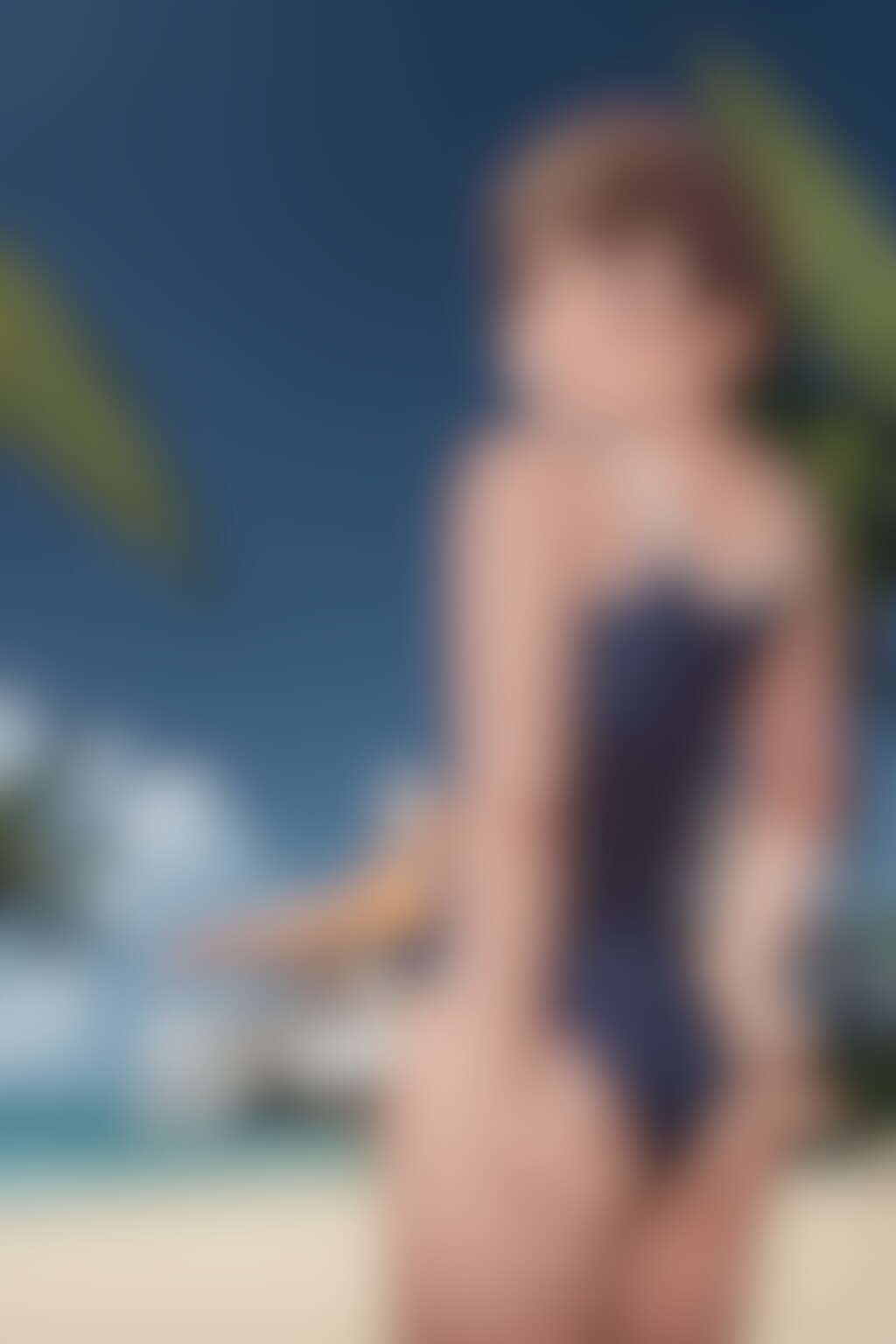夏と言えば海とスク水だね / Summer is all about the sea and school swimsuits
