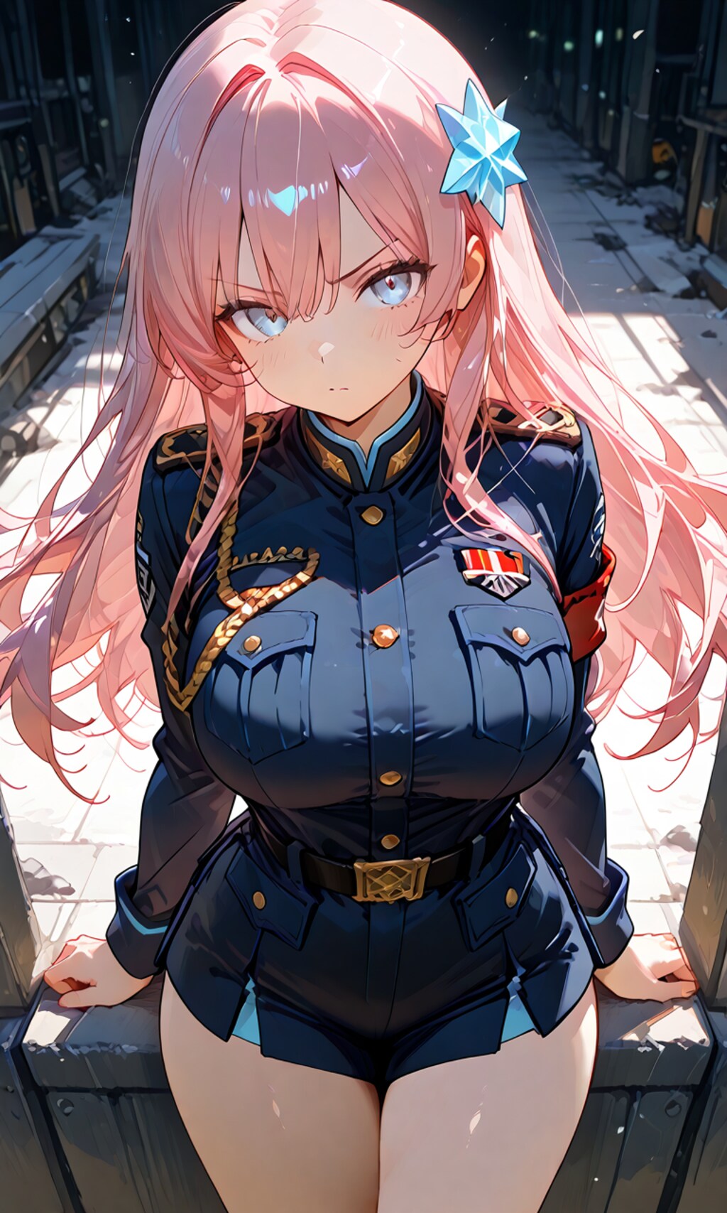軍服の少女