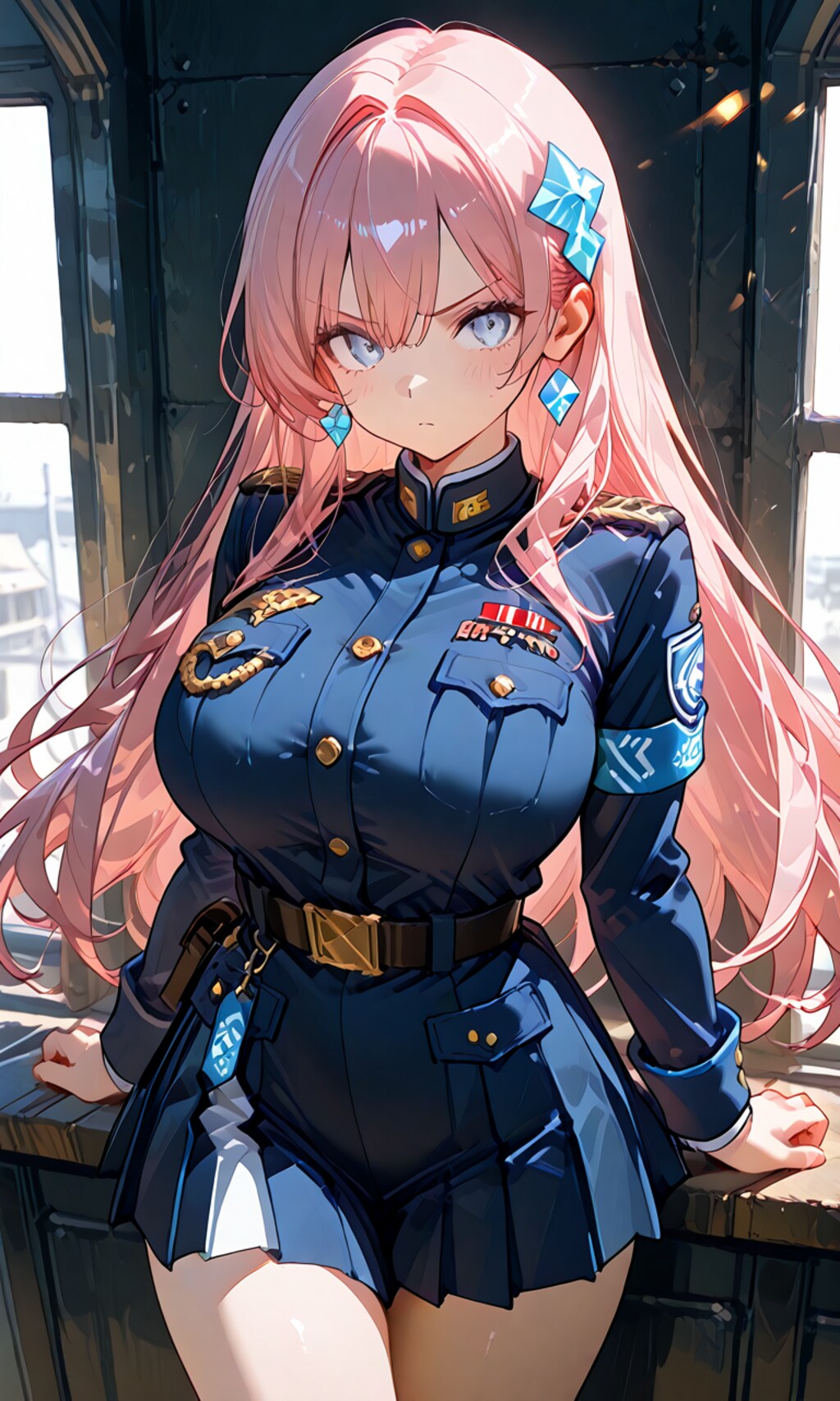 軍服の少女