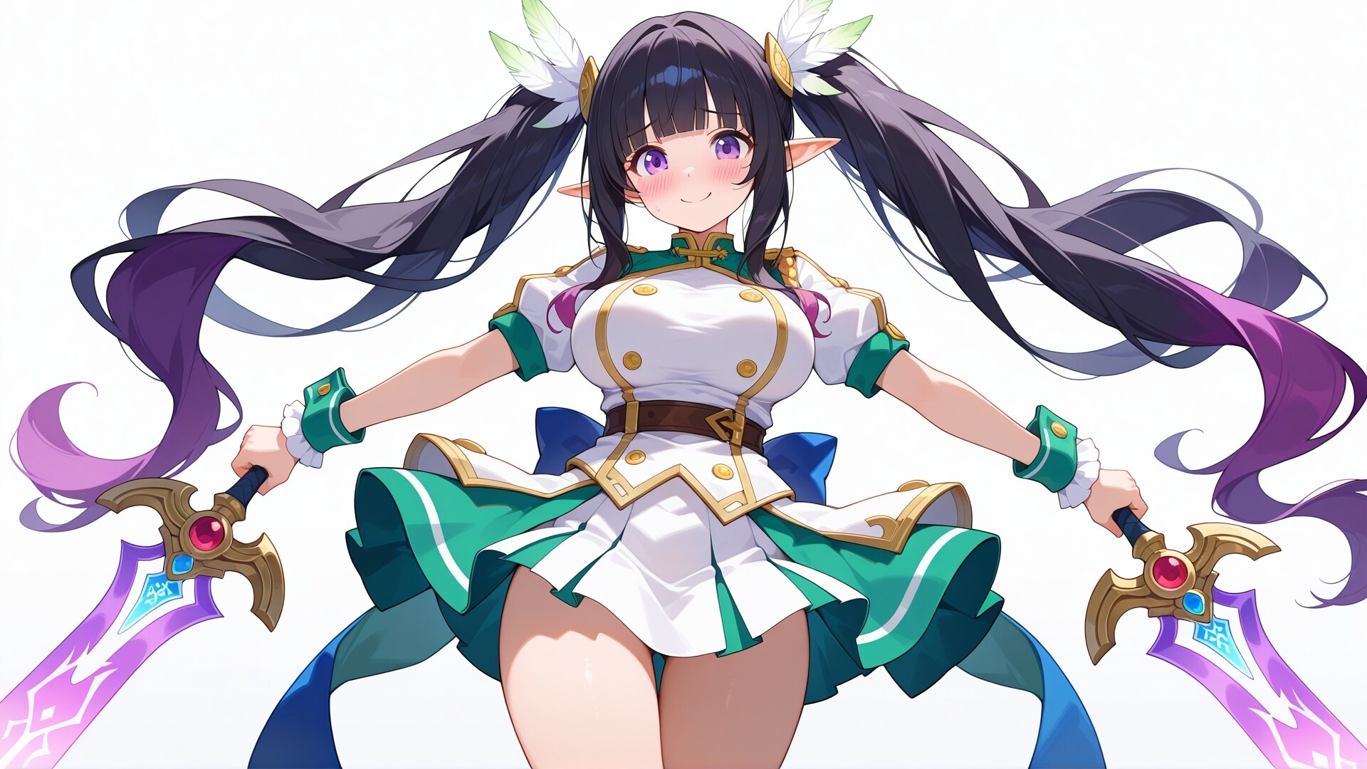 エルフの魔法剣士コーデpart2