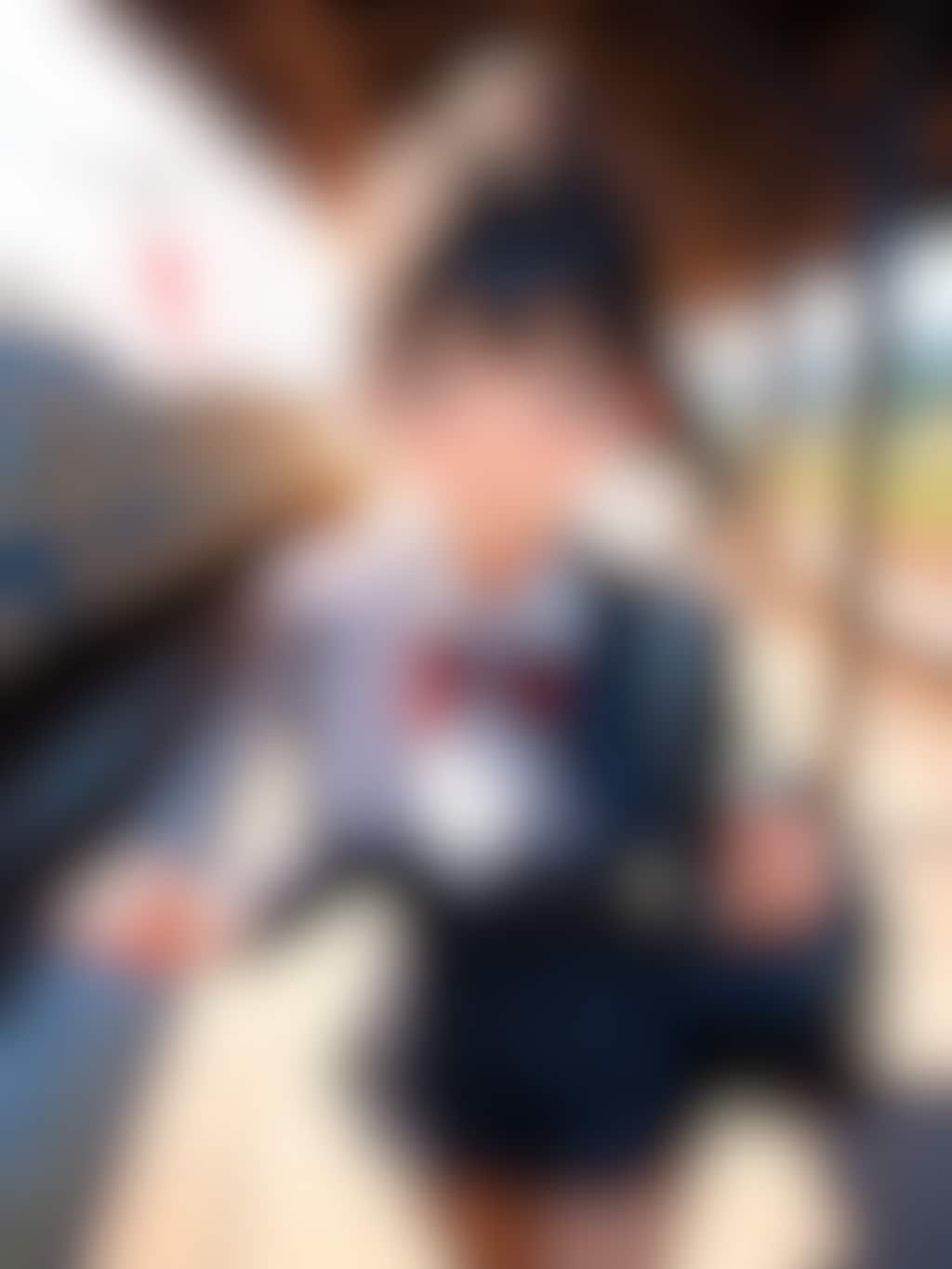 【電車で出会ったJKを…】偶然から…魔が差す瞬間へ