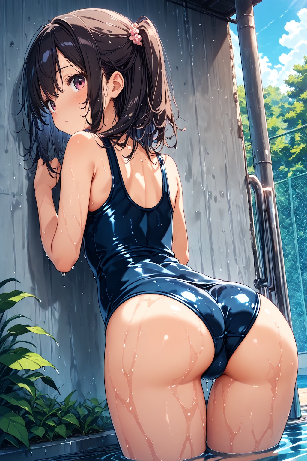 スク水のお尻シリーズ(17)