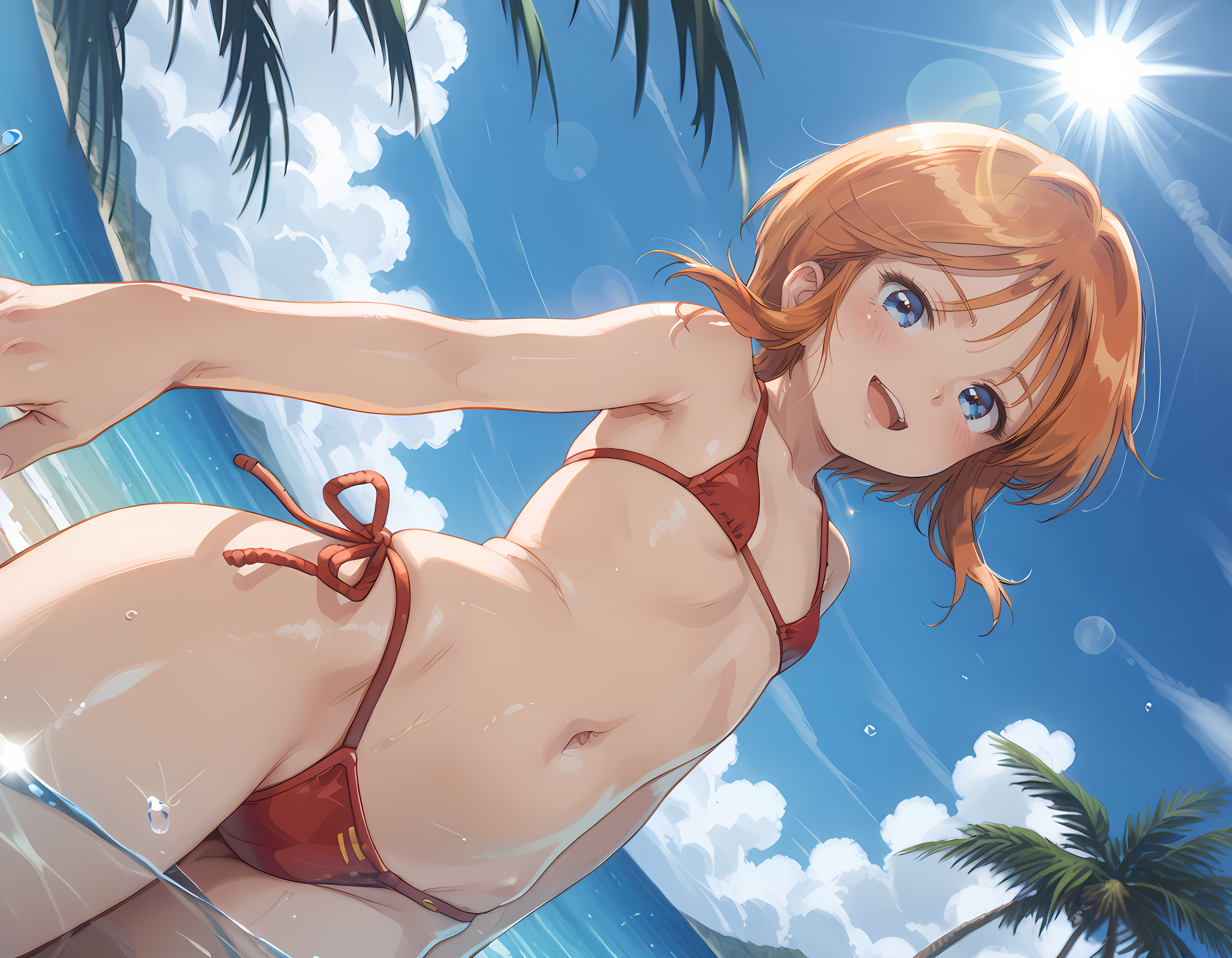 【ガンダムZZ】プルツー：海辺デート