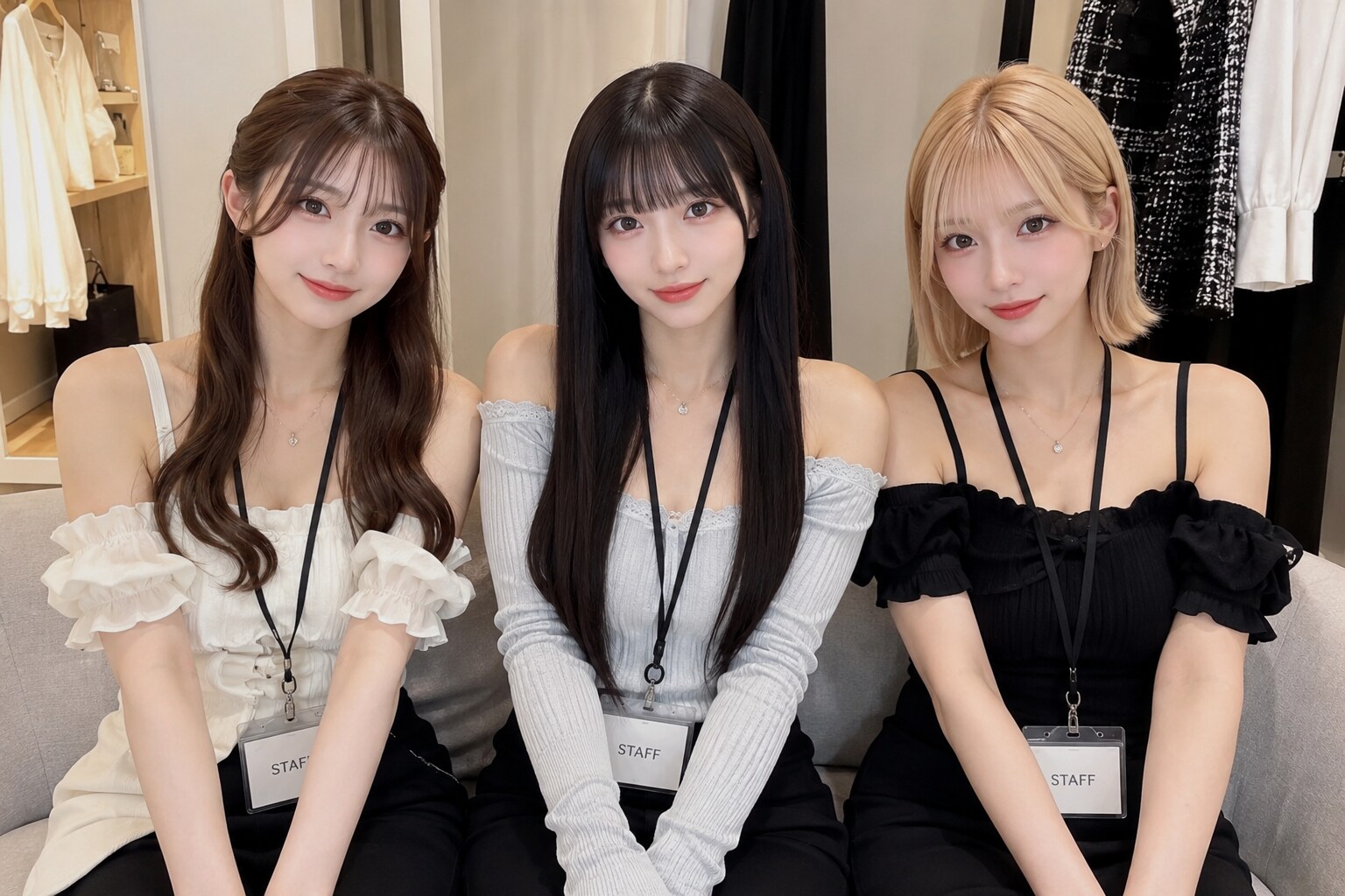 アパレルショップの綺麗なお姉さん💕
