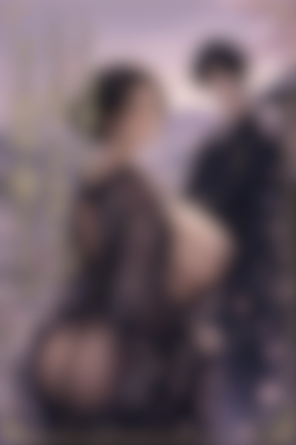 文庫本の表紙風イラスト　義母と村の掟でセックスします