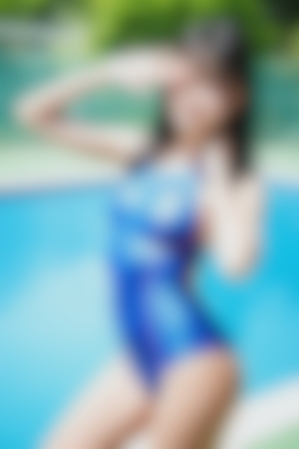 【10枚】ハイレグ競泳水着の女性20251021