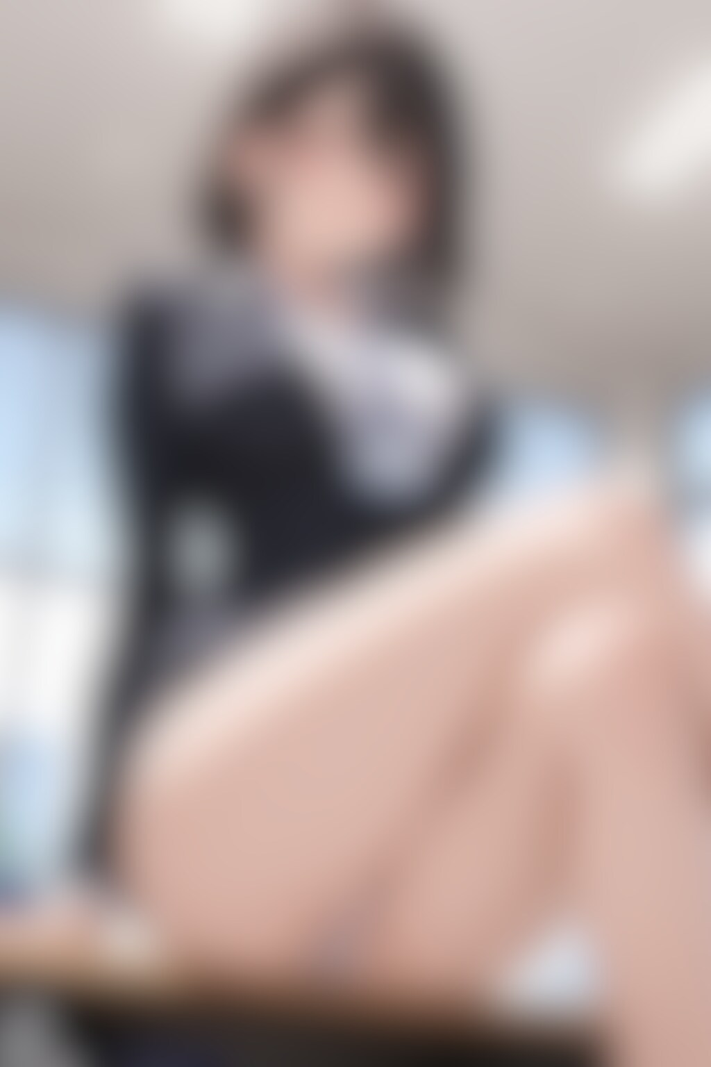 23枚:挑発的パンチラOL