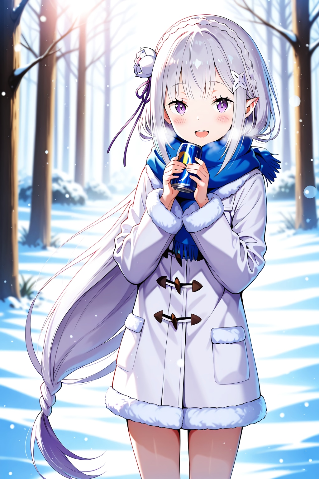 銀盤の森のホットドリンク