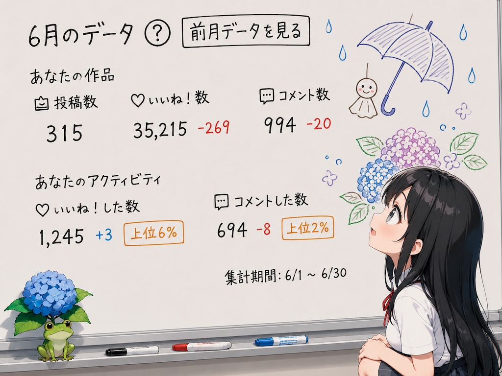 2026年6月の実績