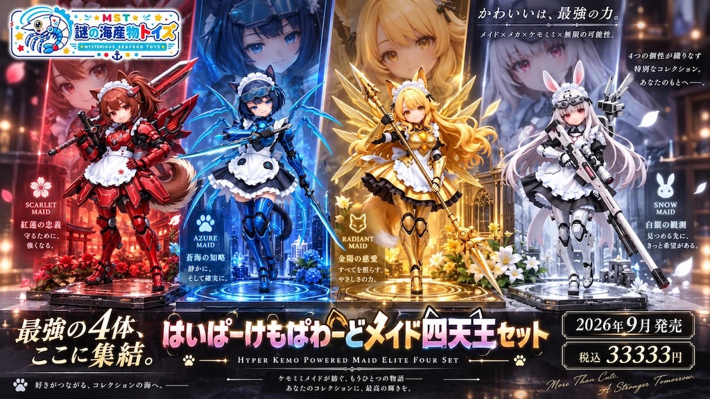 謎の海産物フィギュアコレクション１２３