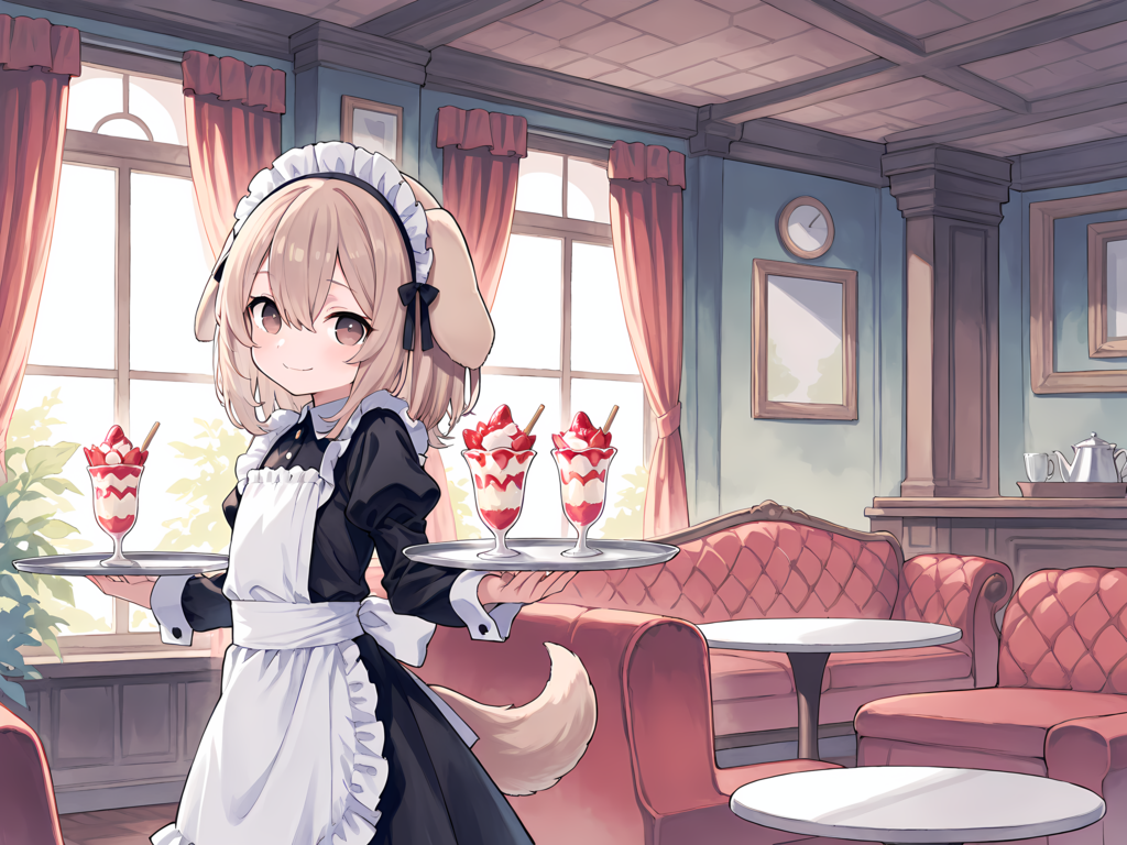わんこメイド別イラスト