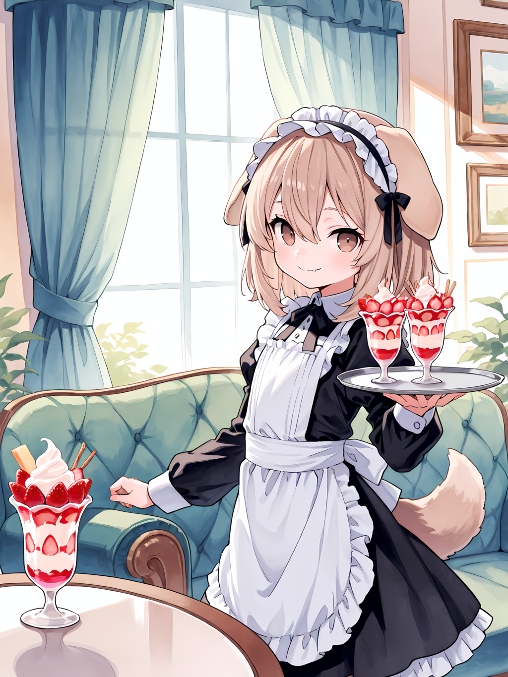 わんこメイド別イラスト
