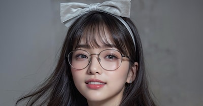 メガネ女子グラビア
