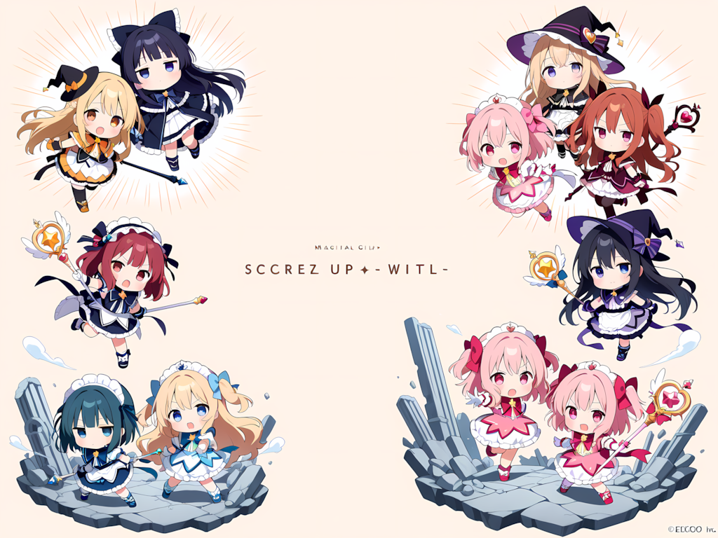 魔法陣 別イラスト
