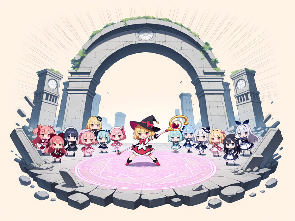魔法陣 別イラスト