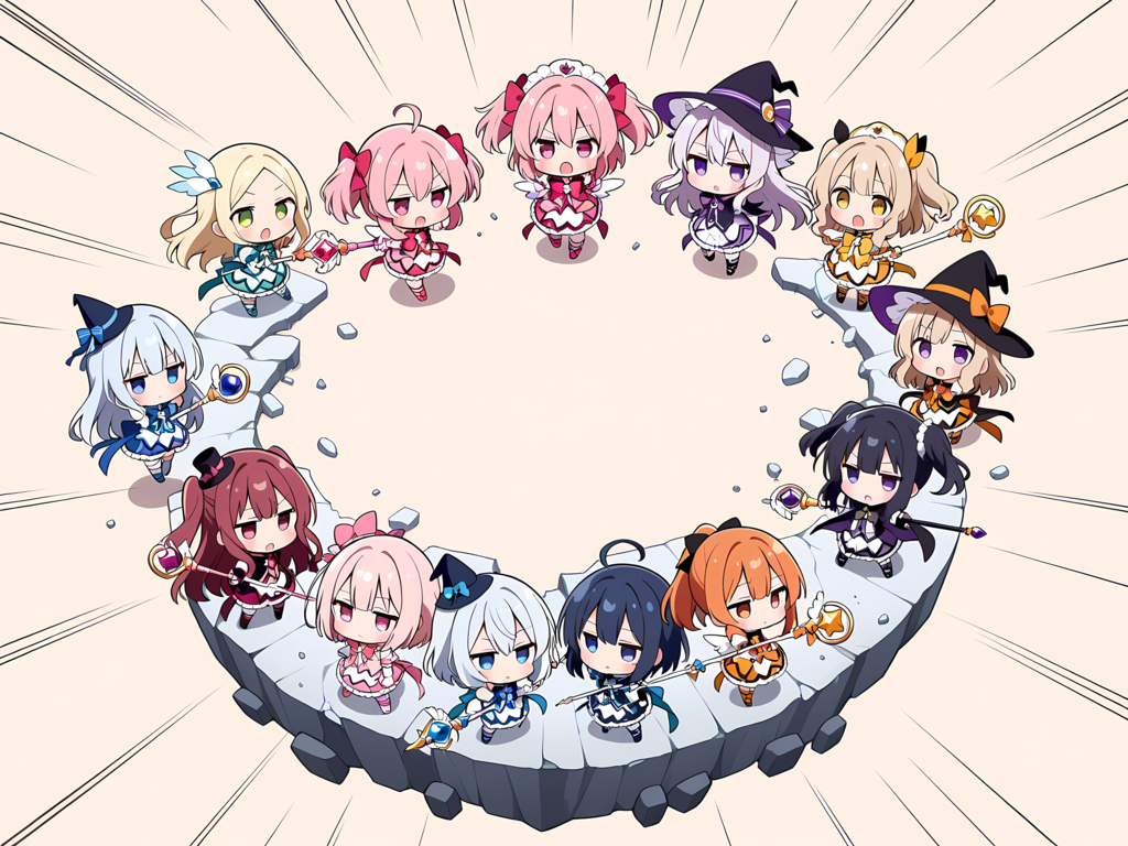 魔法陣 別イラスト