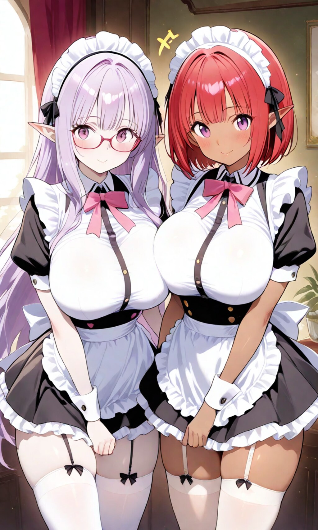 メイド服でお仕事中 【サンプル版】