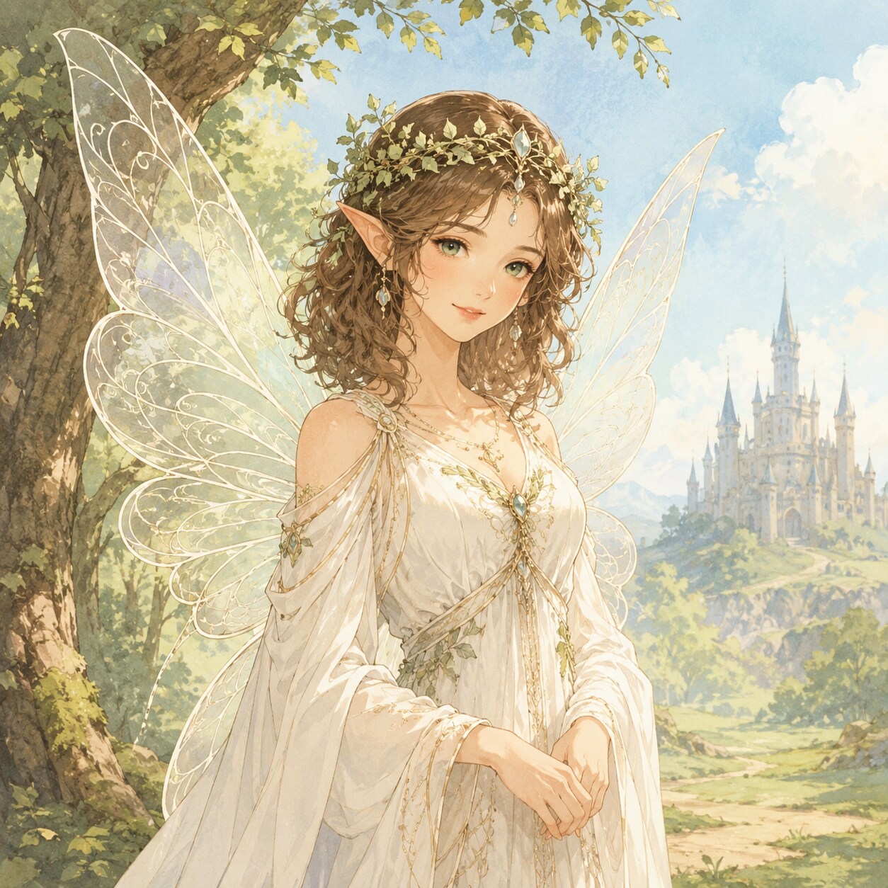 フォレストの女王と妖精ビレッジの女王