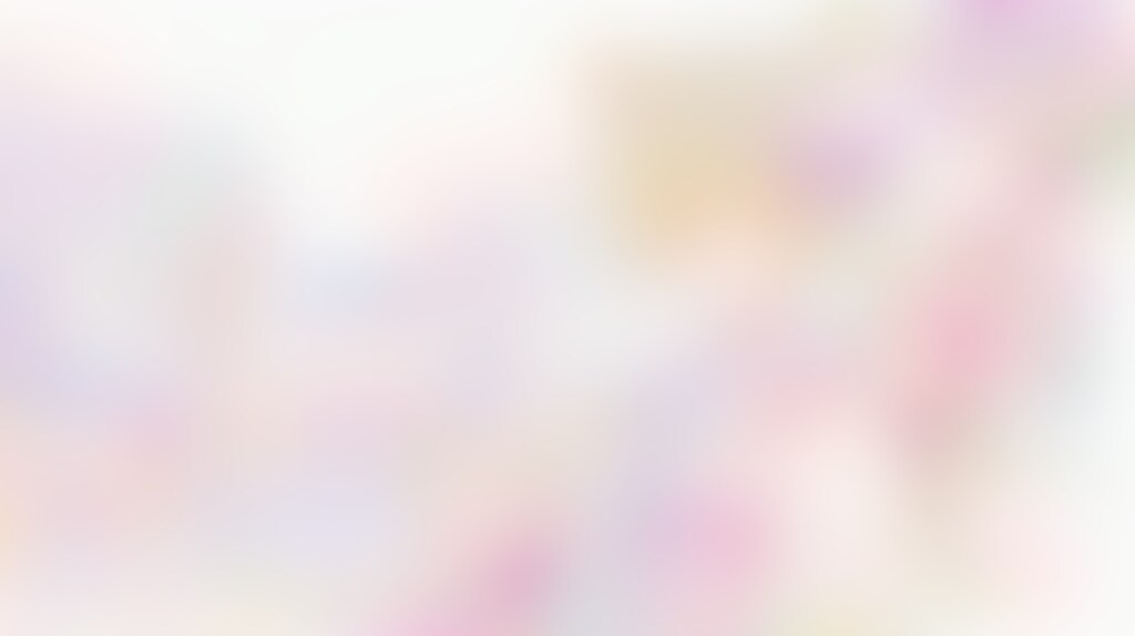 水彩で描く桜と日本の街並み