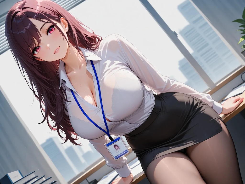 17枚：OLグラビア