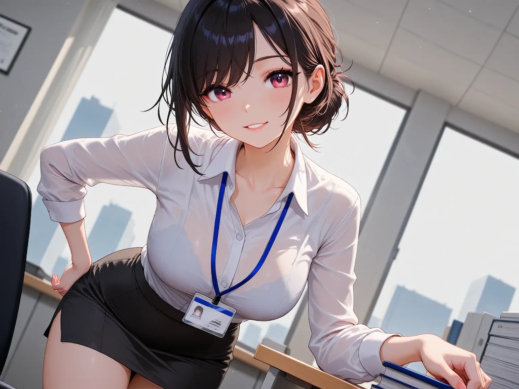 17枚：OLグラビア