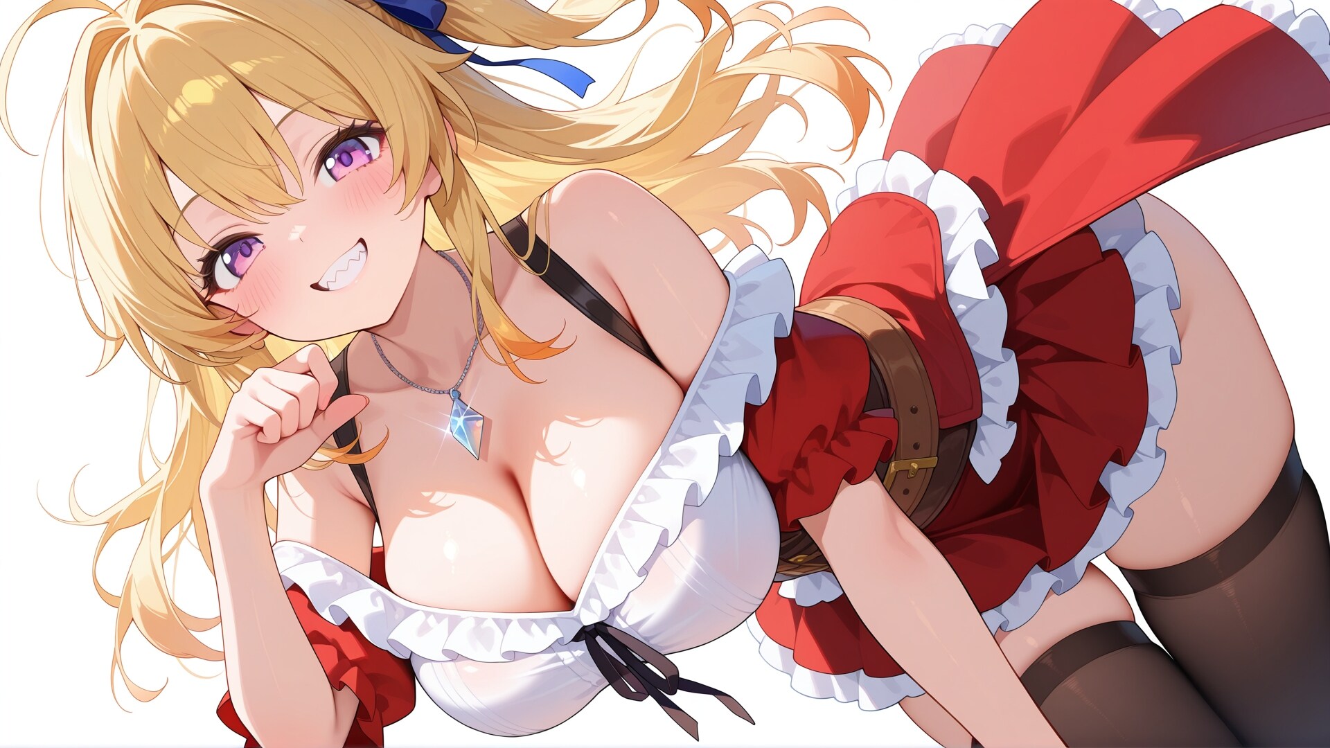 ギルドの受付嬢コーデ