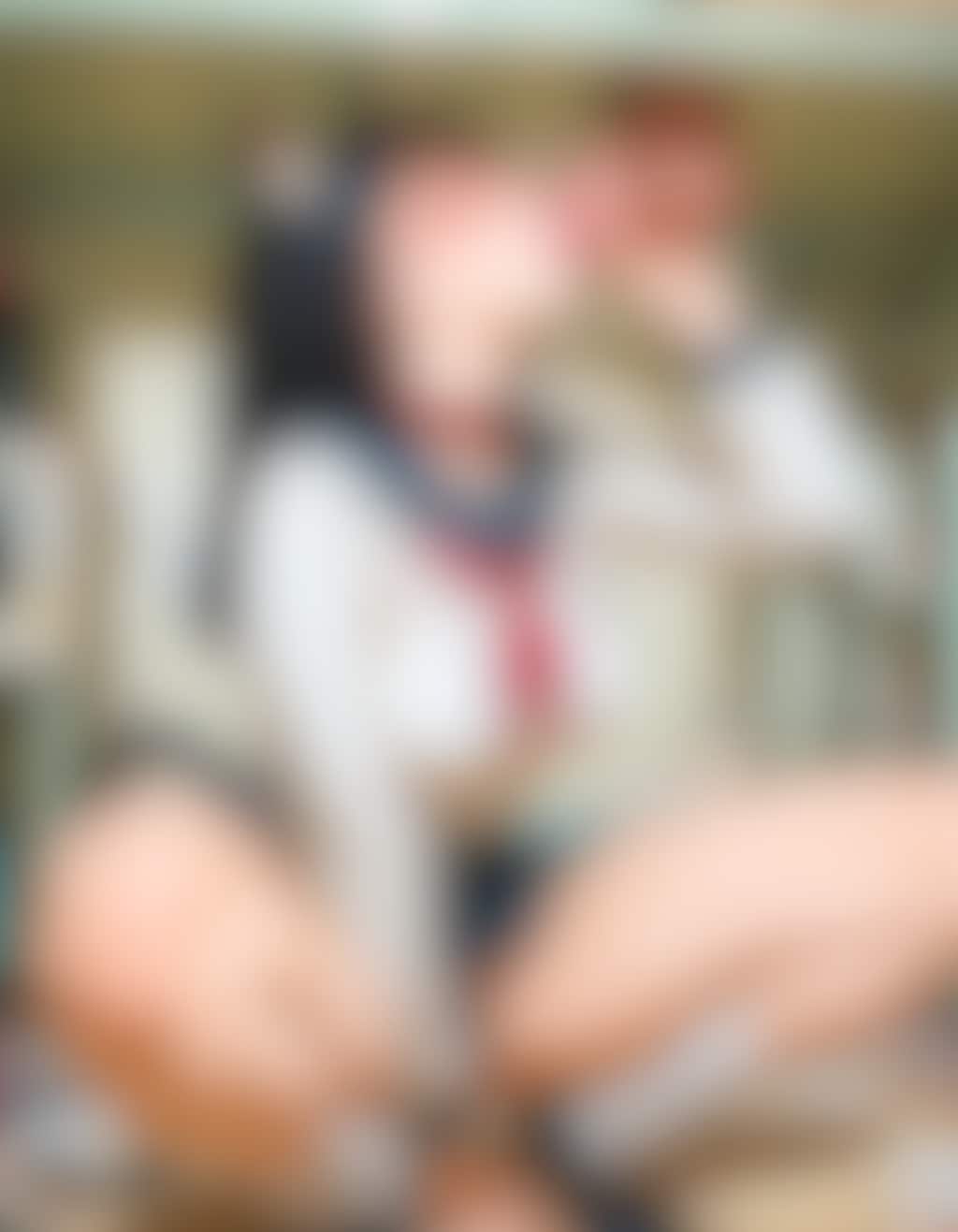 お口と制服とか