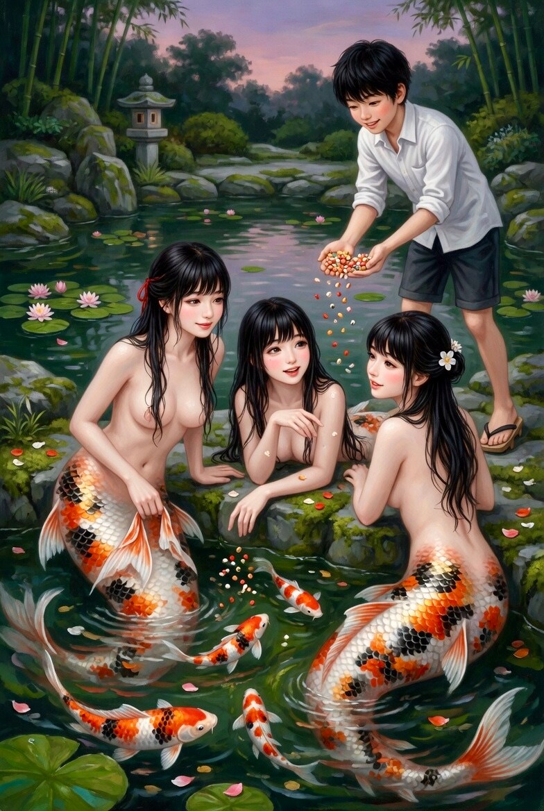 遊鯉水宴