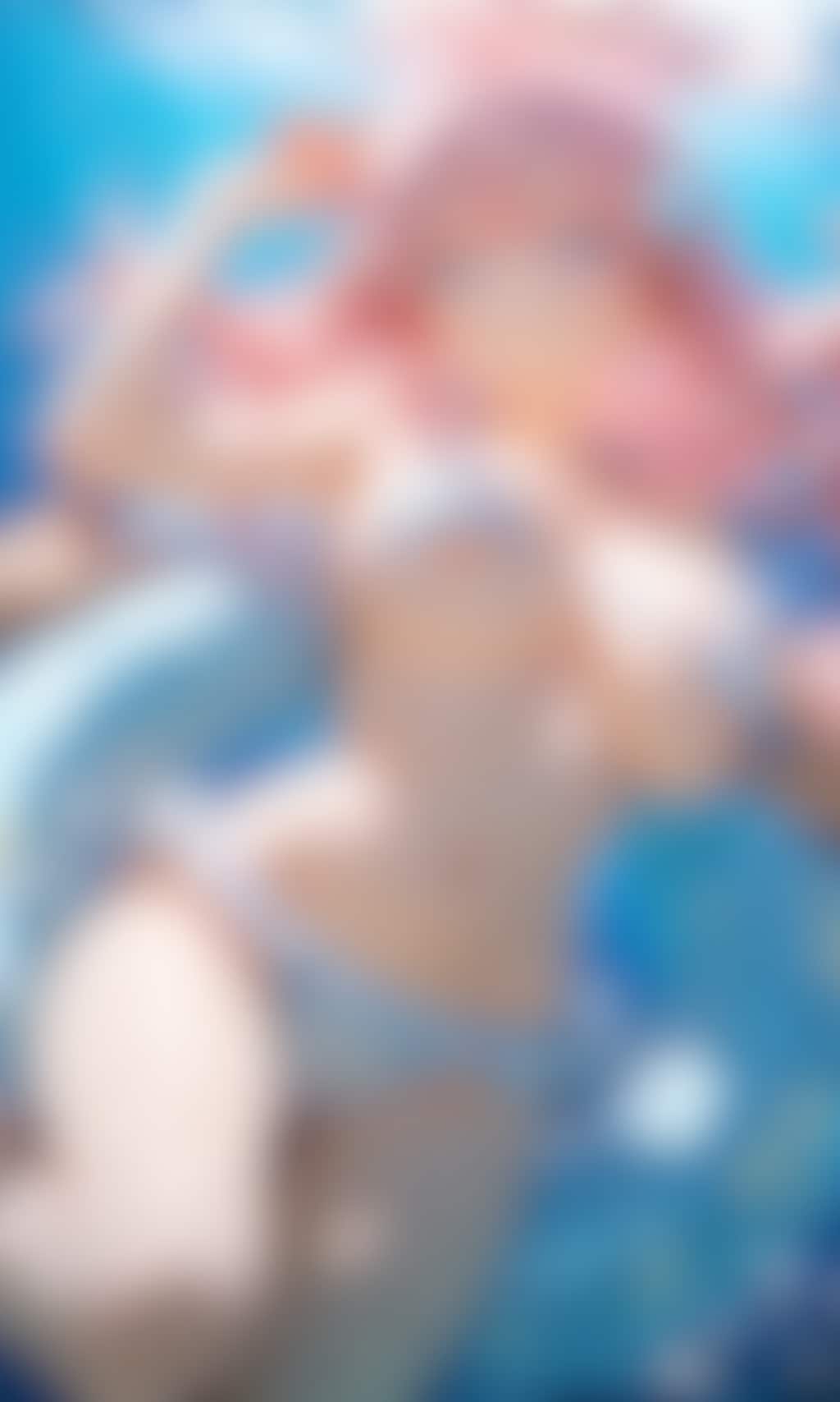 水の中で